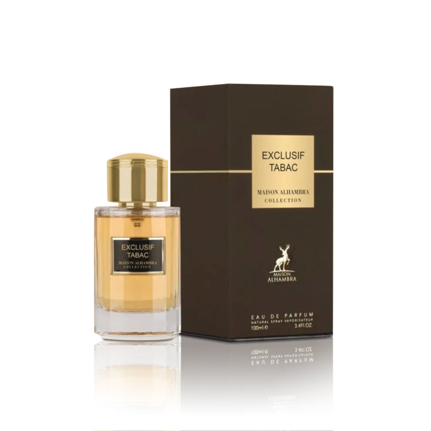 Apa de parfum Alhambra Exclusif Tabac , Unisex, 100 ml fotografia produsului