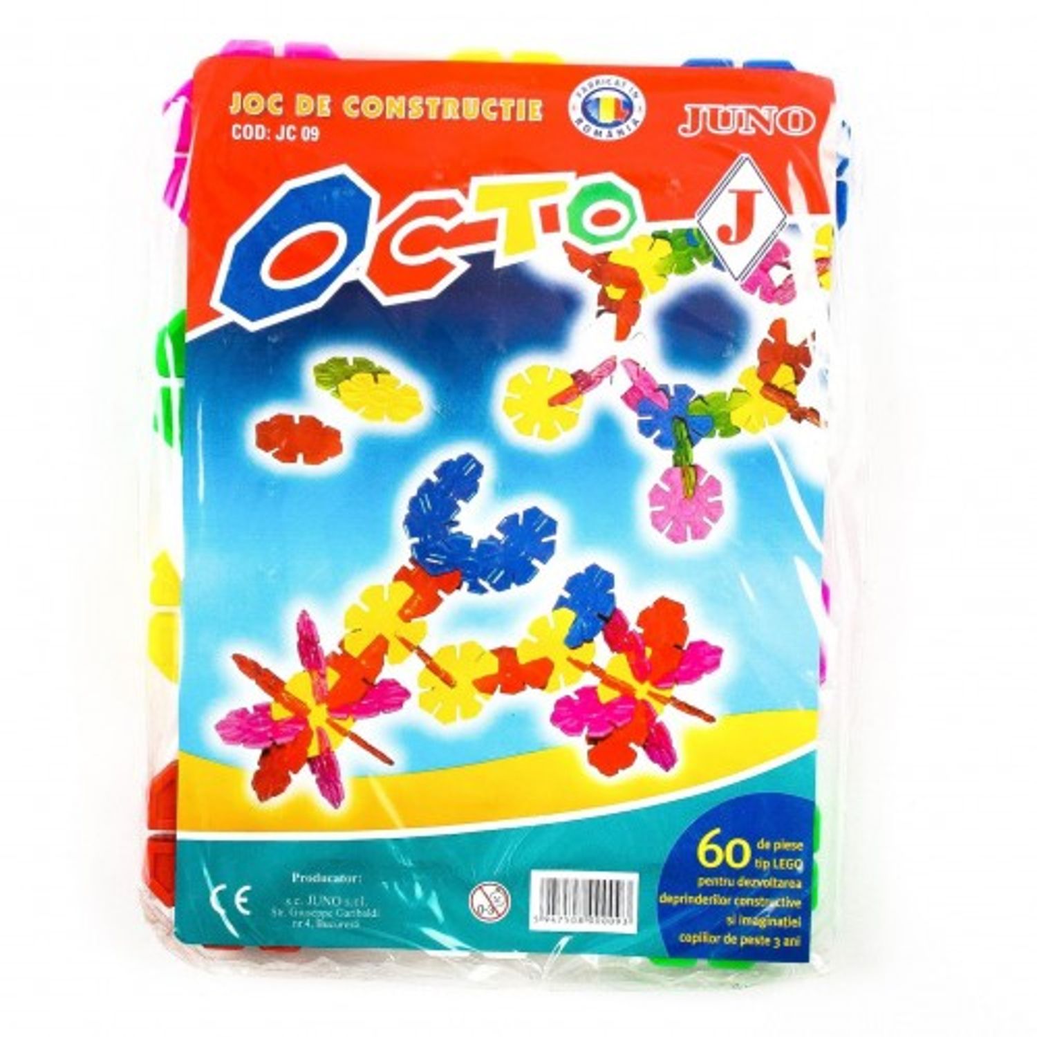 Joc De Constructie Octo 60 Piese fotografia produsului
