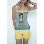 Pijama dama Gorjuss scurta The Little Friend marime S M fotografia produsului