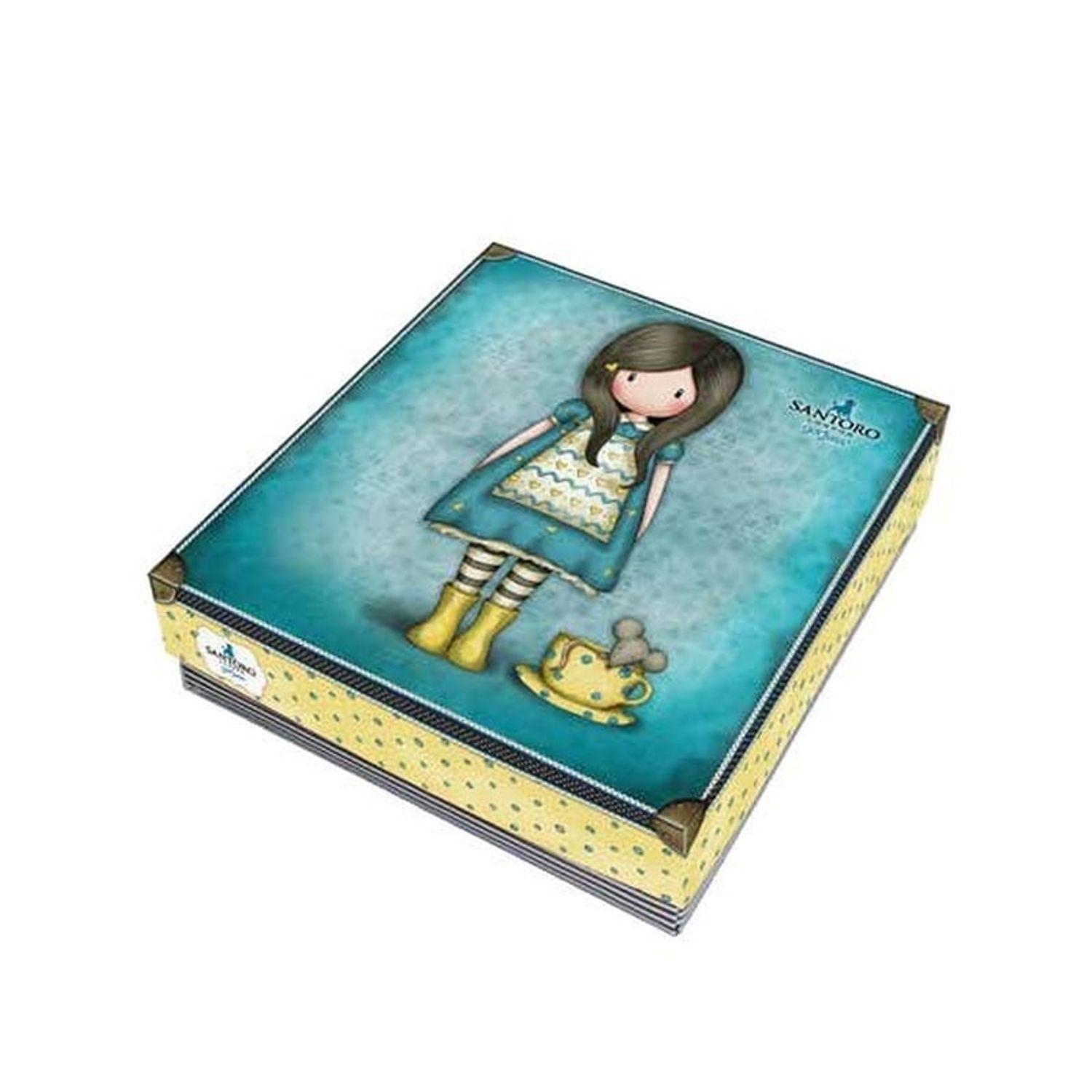 Pijama dama Gorjuss scurta The Little Friend marime S M fotografia produsului View 3 L