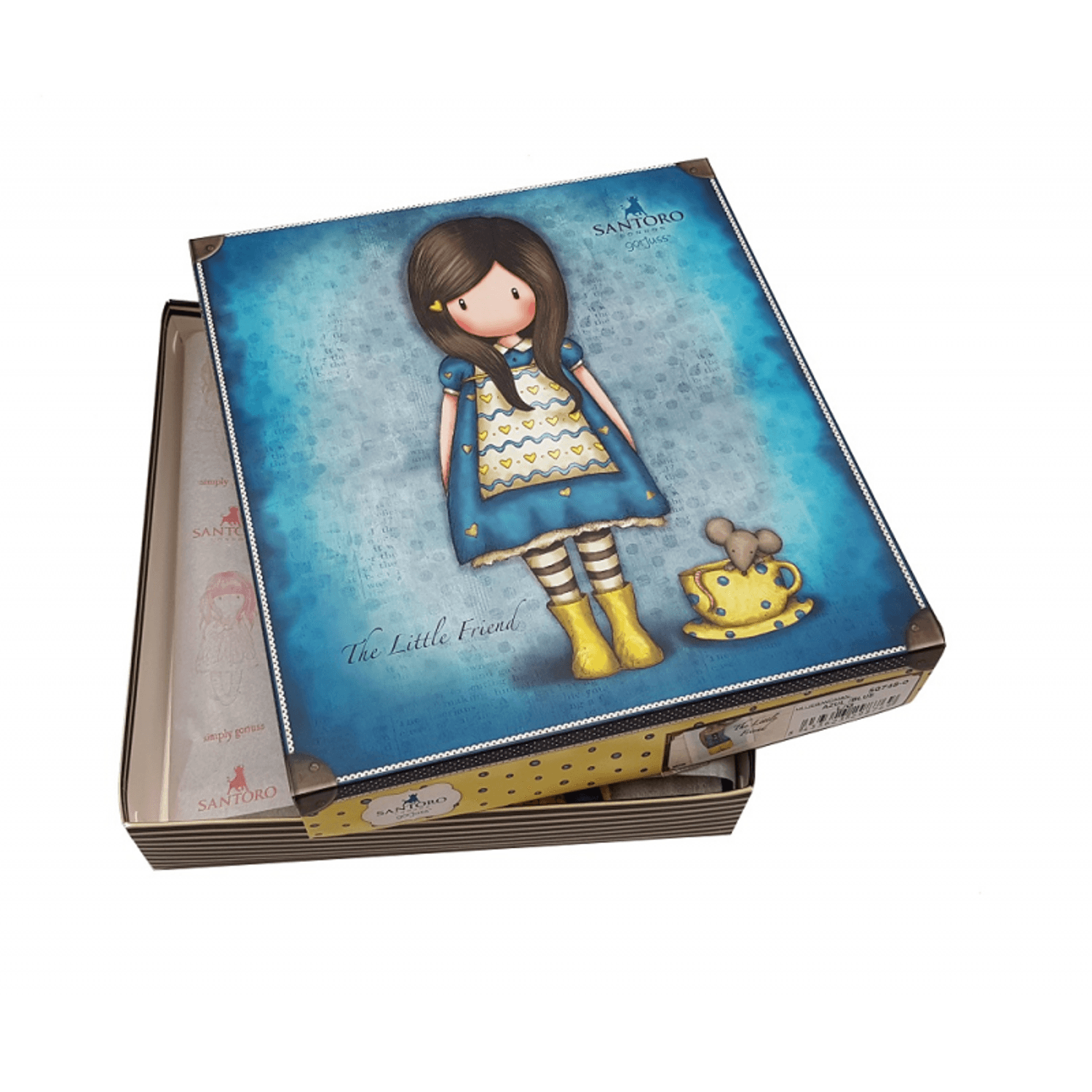 Pijama dama Gorjuss scurta The Little Friend marime S M fotografia produsului View 2 L