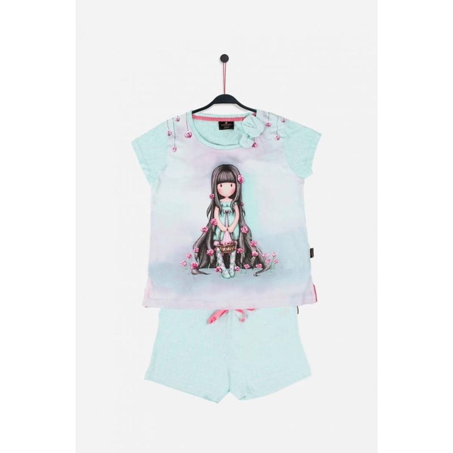 Gorjuss Pijama scurta Rosebud marime 8 ani 6 ani fotografia produsului View 2 L