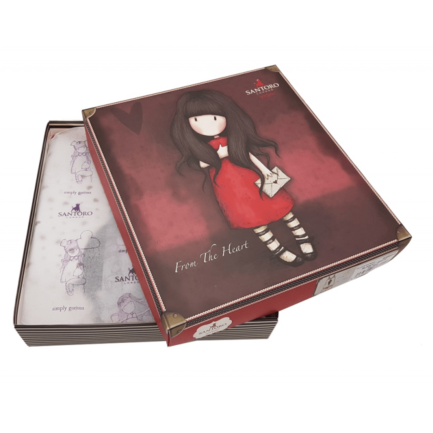 Gorjuss Pijama scurta From the Heart marime XS , AZ50960-XS XL fotografia produsului View 2 L