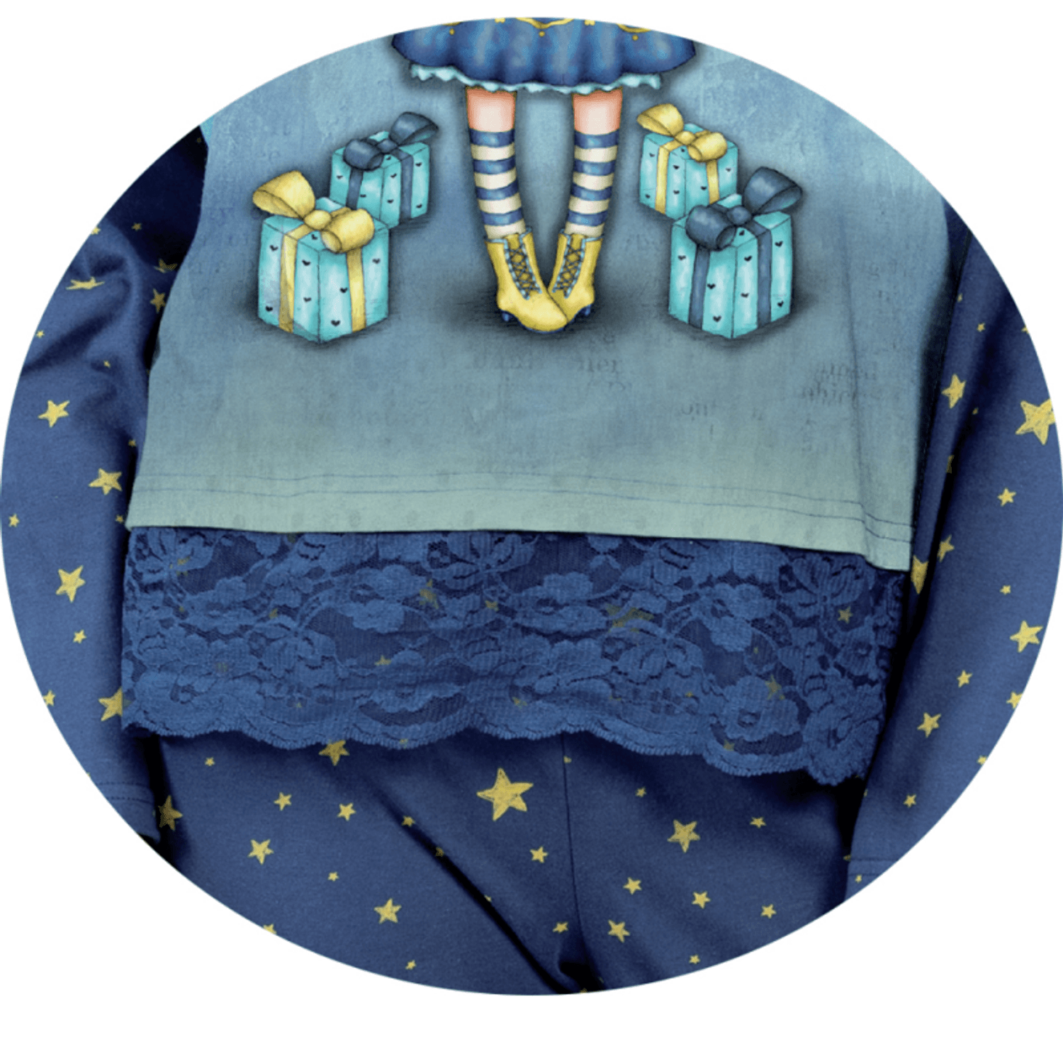 Gorjuss Pijama Just Because marime M XL fotografia produsului View 3 L
