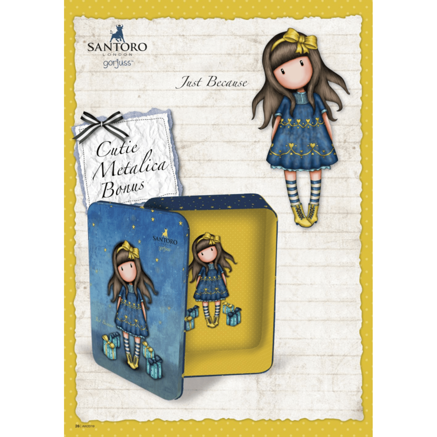 Gorjuss Camasa noapte Just Because marime S XL fotografia produsului View 2 L