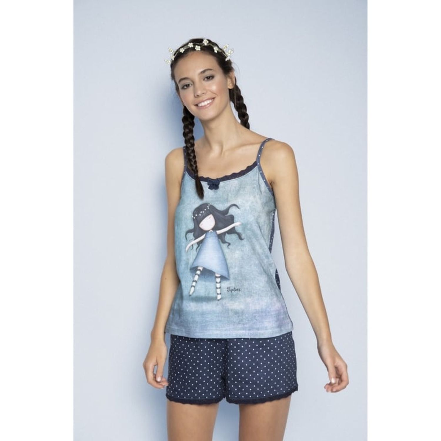 Gorjuss Pijama scurta Tiptoes marime S , AZ50966-S S fotografia produsului