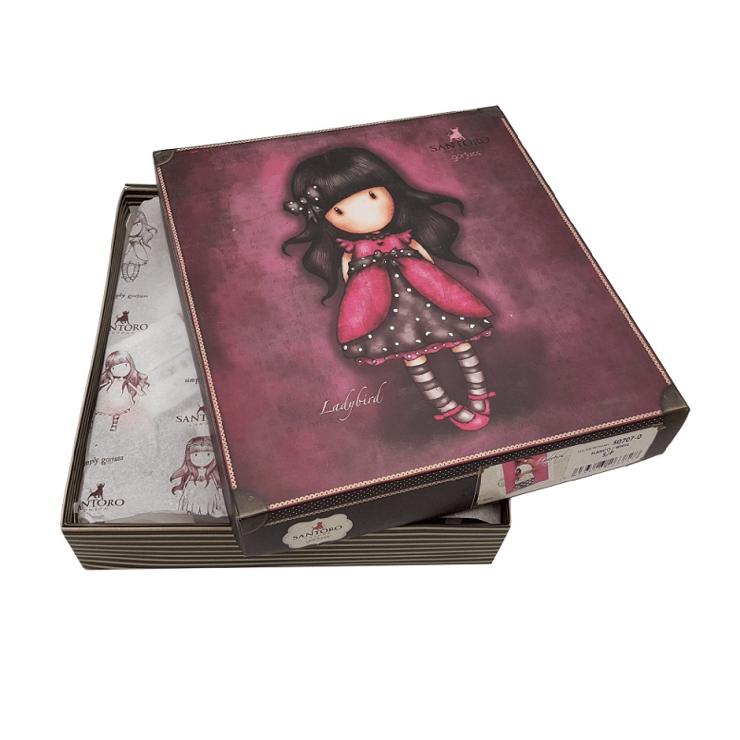 Pijama dama Gorjuss scurta Ladybirds marime XS L fotografia produsului View 2 L