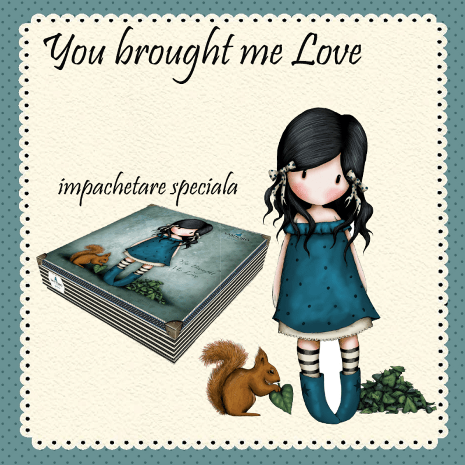 Gorjuss Pijama You Brought Me Love marime L L fotografia produsului View 2 L