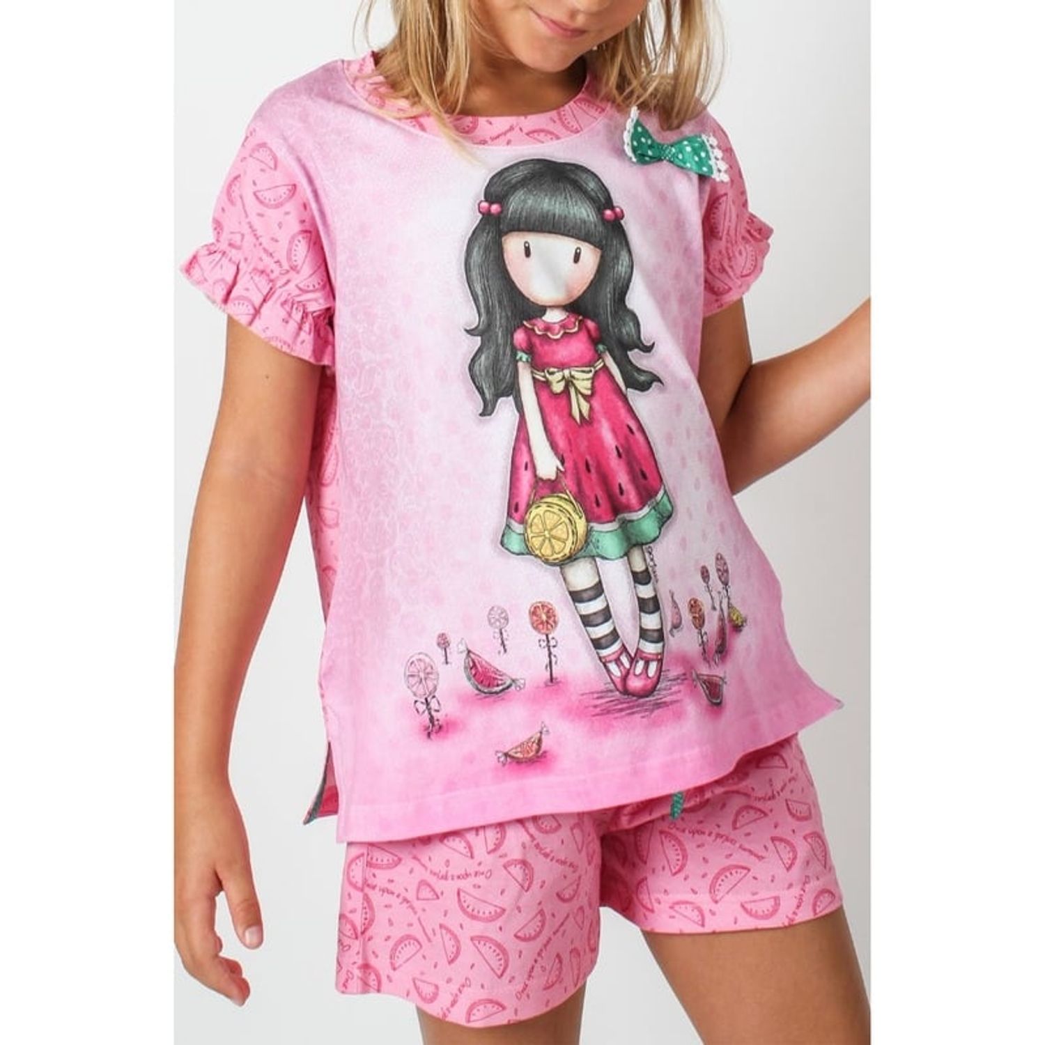 Gorjuss Pijama scurta Every Summer marime 4 ani 4 ani fotografia produsului
