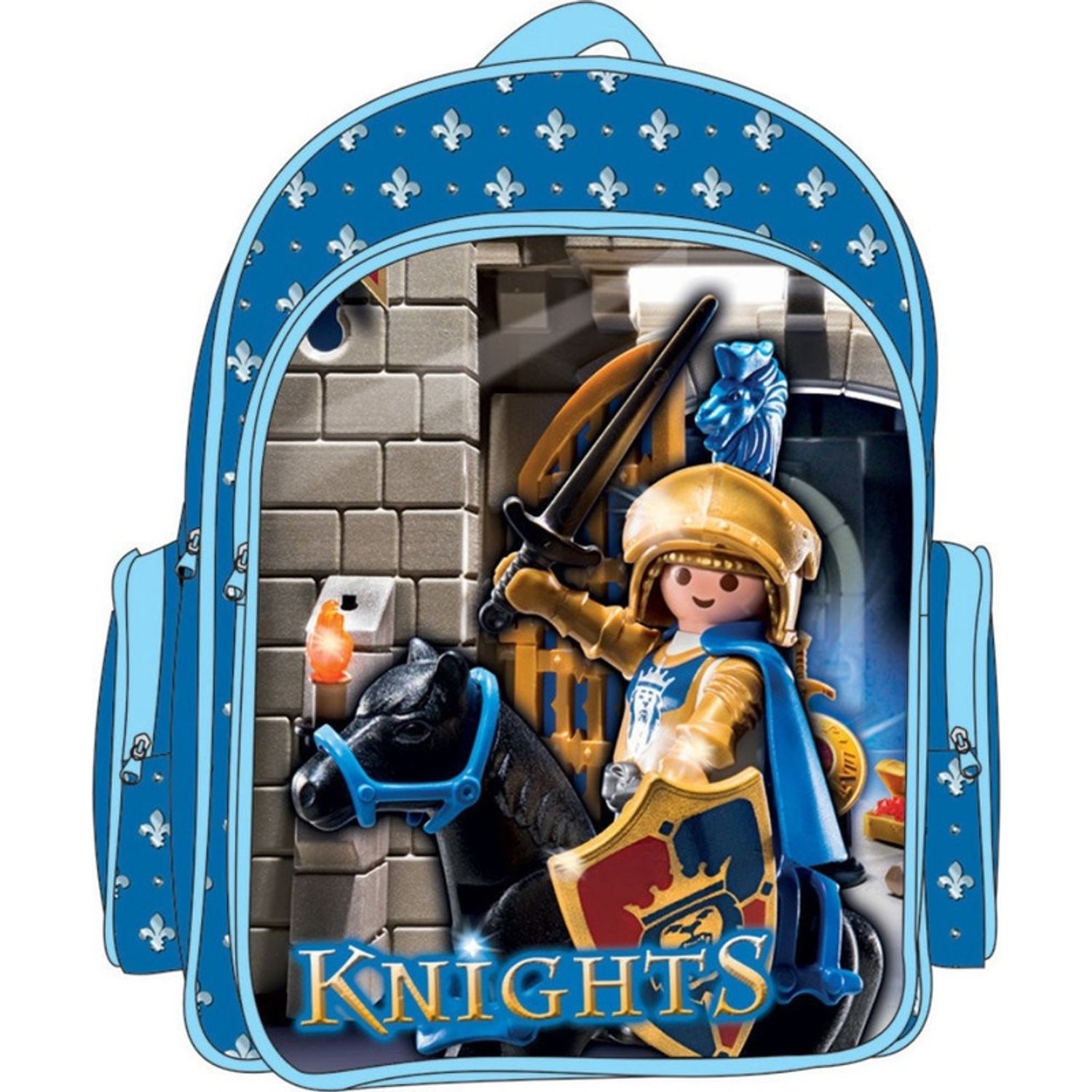 Ghiozdan Playmobil pentru gradinita - Cavaleri fotografia produsului