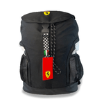 Rucsac cu clapeta Ferrari negru fotografia produsului View 4 S