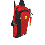 Rucsac crossbody Ferrari rosu fotografia produsului View 2 S