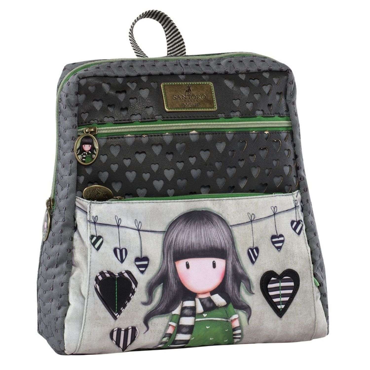 Rucsac triunghiular Gorjuss The Scarf fotografia produsului View 2 L