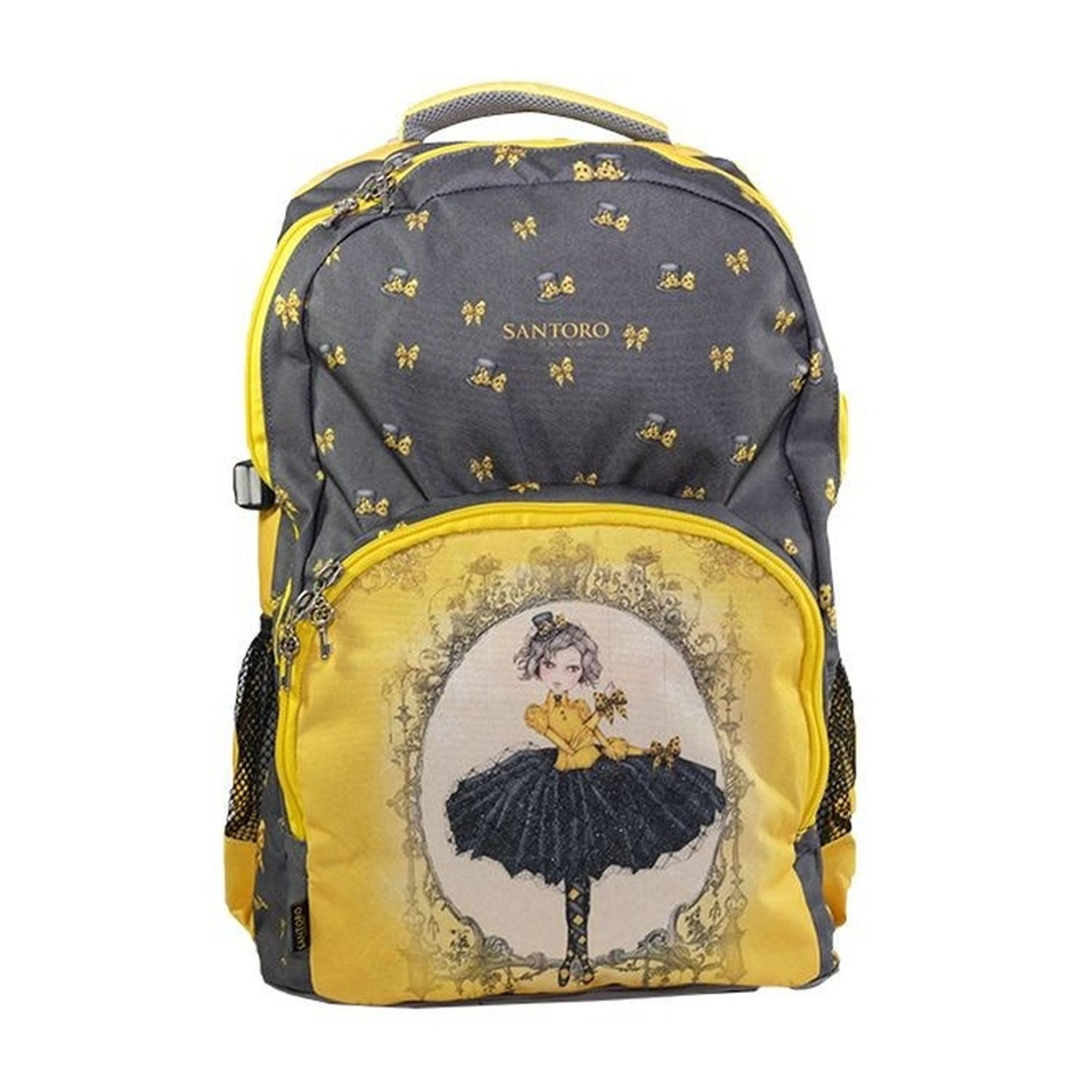 Ghiozdan soft cu glitter Mirabelle Marionette fotografia produsului View 3 L