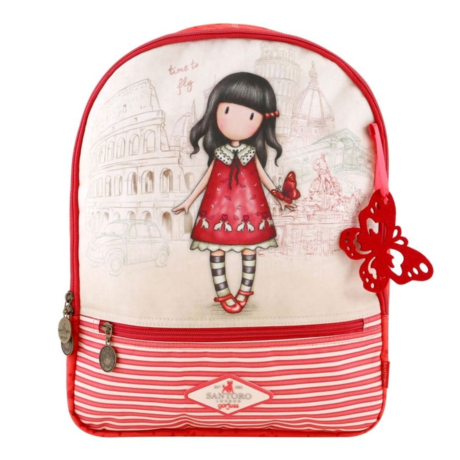 Gorjuss Cityscape Rucsac - Time To Fly fotografia produsului View 4 L