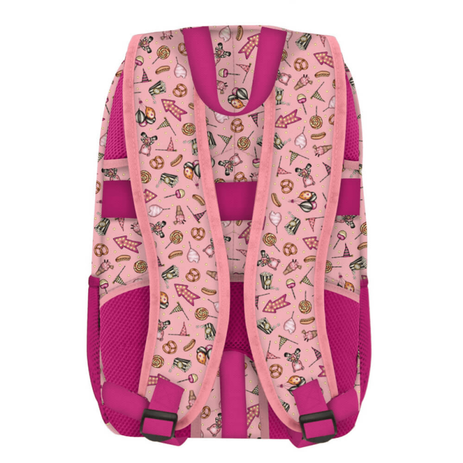 Rucsac cu 3 fermoare Santoro Gorjuss Carousel fotografia produsului View 2 L