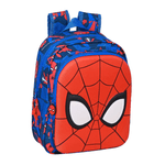 Rucsac pentru clasa zero 2 fermoare Spiderman fotografia produsului