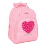 Rucsac roz 42 cm Love Yourself fotografia produsului