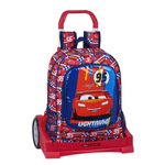 Ghiozdan cu troler Cars Racing Block fotografia produsului
