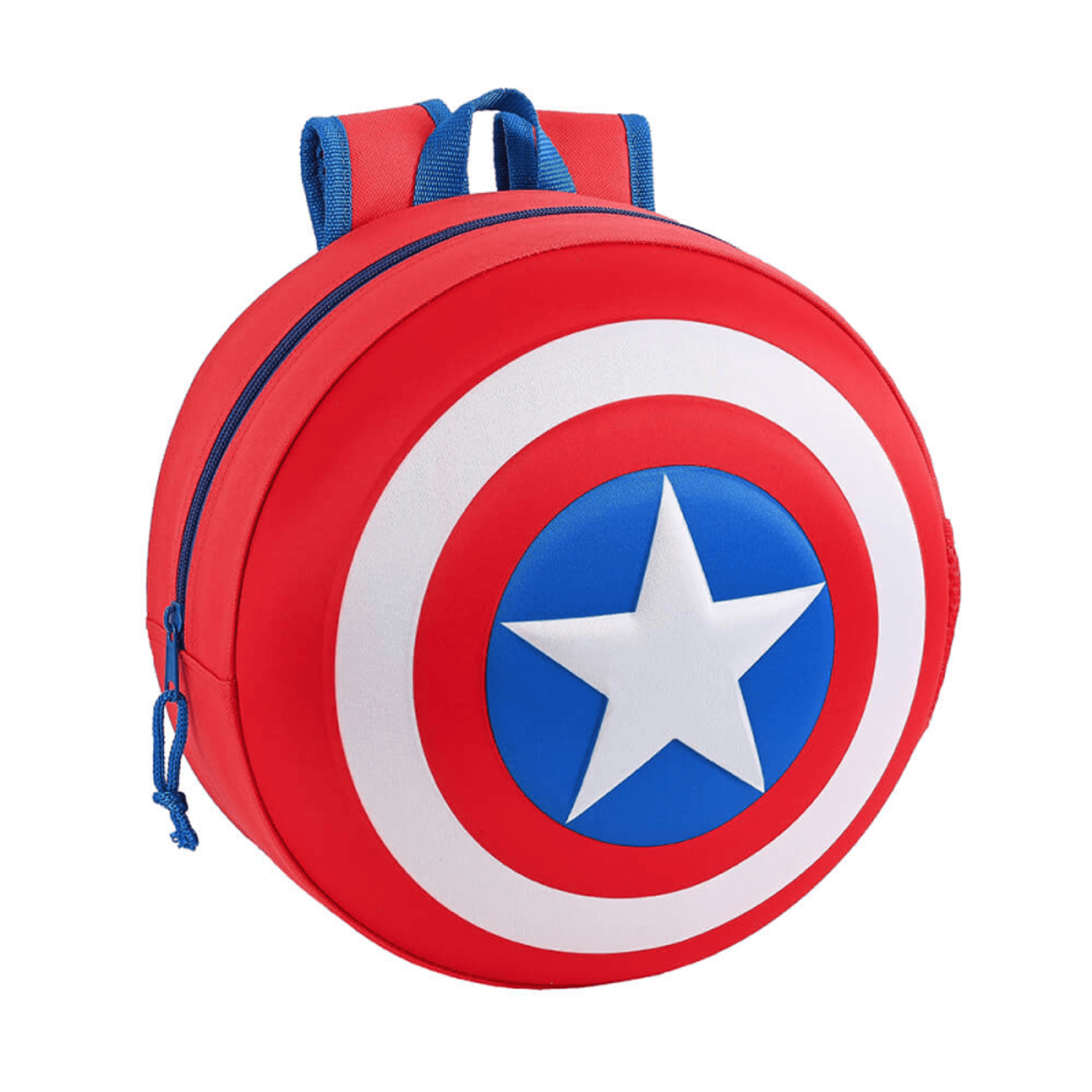 Rucsac rotund 3D Captain America fotografia produsului