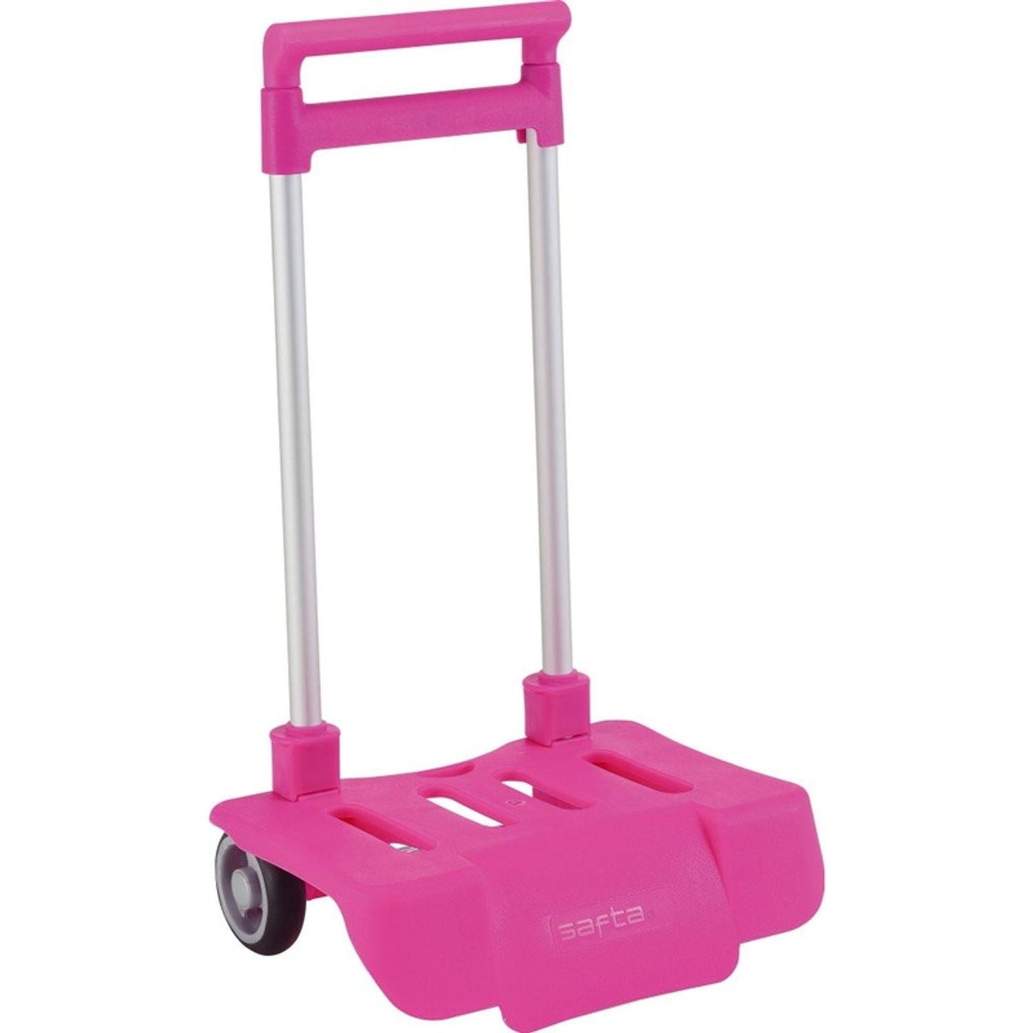 Troler copii mare fucsia pliabil pentru scoala fotografia produsului