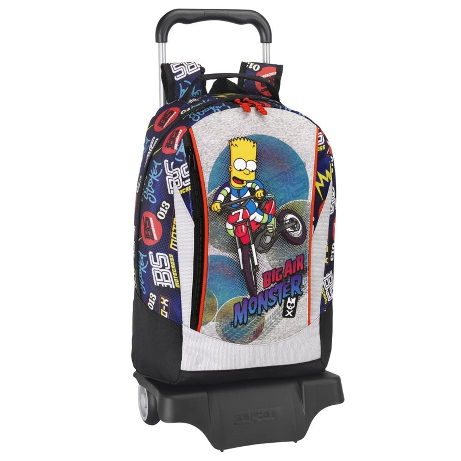 Ghiozdan The Simpsons cu troler 44 cm fotografia produsului