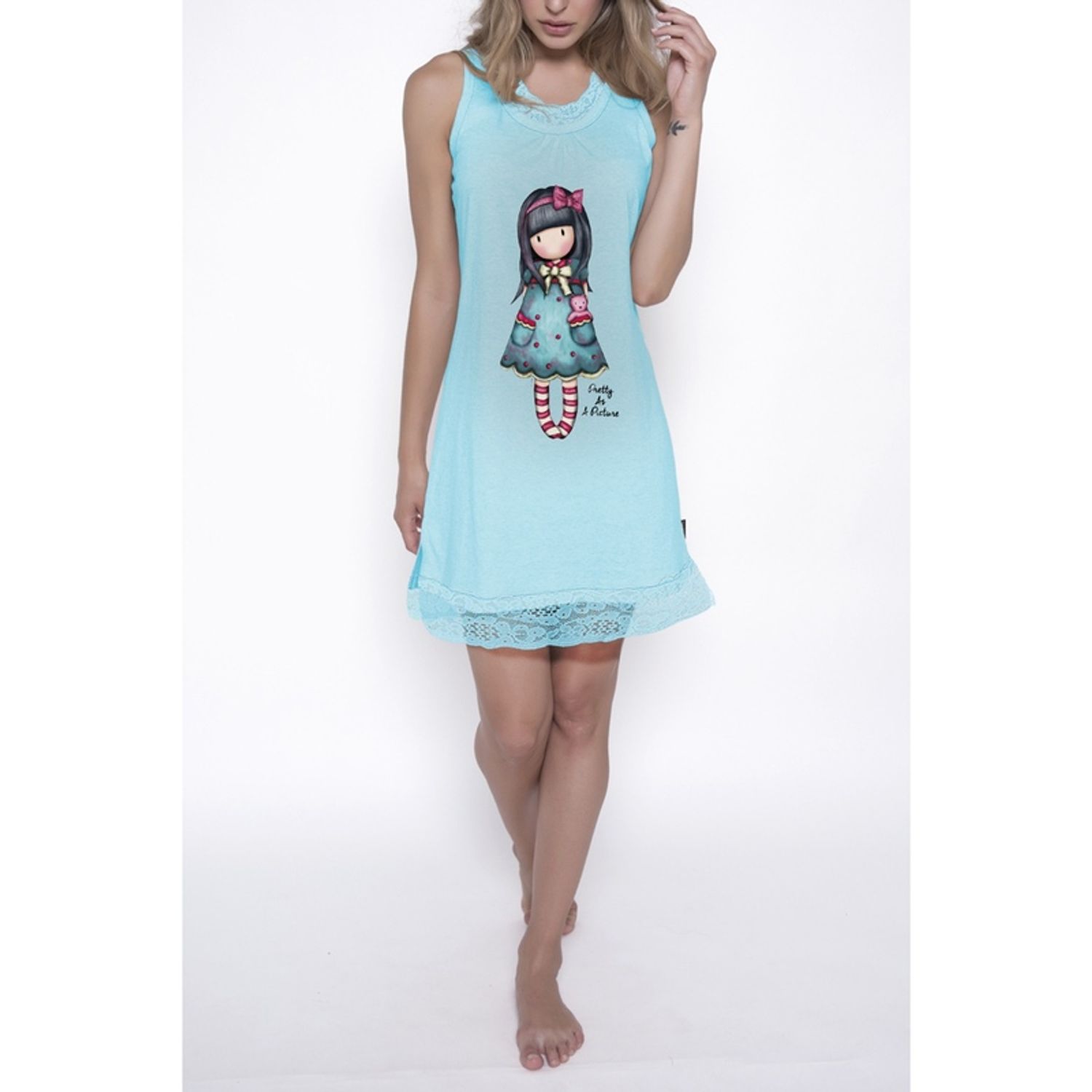 Gorjuss Camasa noapte dama Pretty as a picture fotografia produsului View 3 L