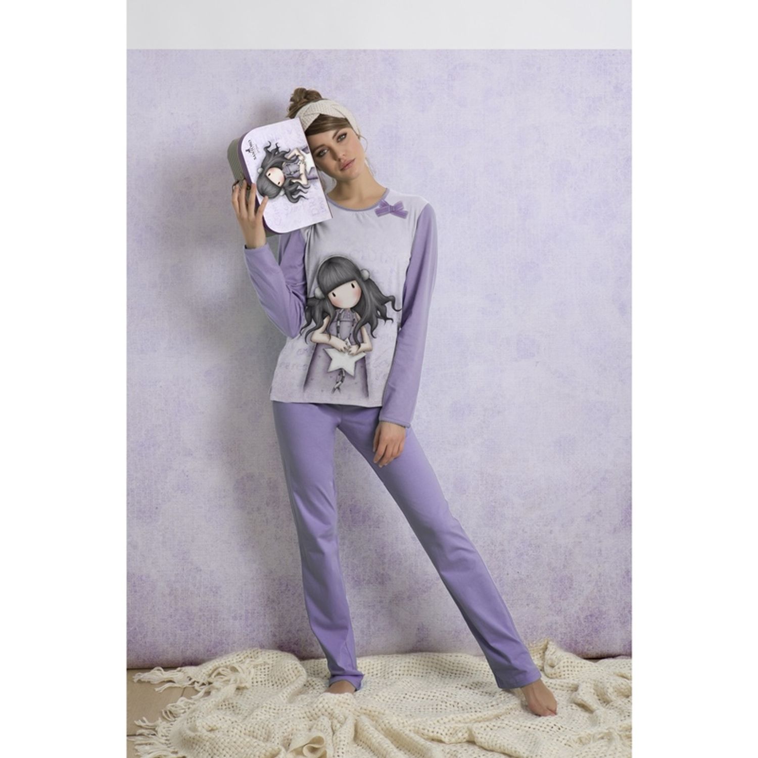Pijama dama Gorjuss All these words marime XS fotografia produsului View 3 L