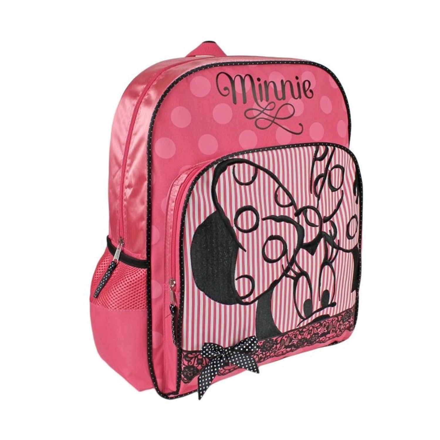 Ghiozdan pentru scoala Minnie Mouse dantela fotografia produsului