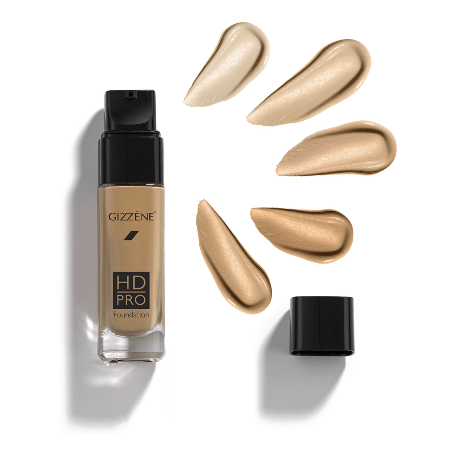 Fond de ten lichid Gizzene HD PRO Foundation PF23 Neutral, 30 ml fotografia produsului View 4 L