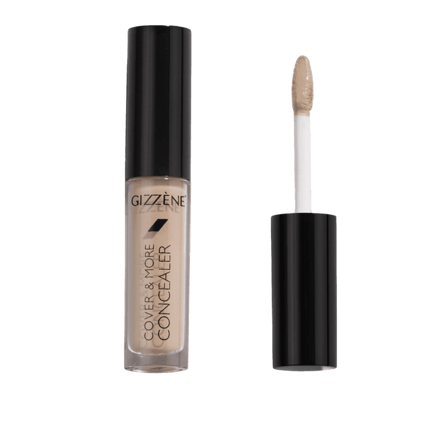 Anticearcan corector lichid Gizzene Cover & More Concealer 02 Light, 3.5 ml fotografia produsului