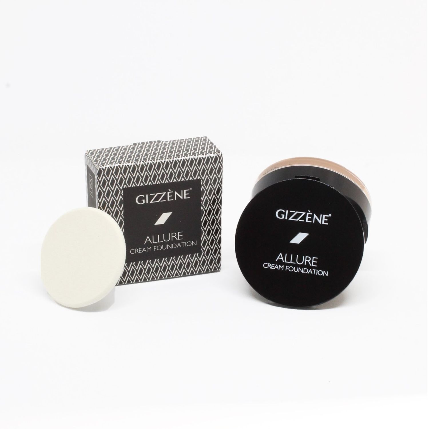 Fond de ten crema Gizzene ALLURE Cream Foundation 02 Desert, 11.5 g fotografia produsului View 4 L