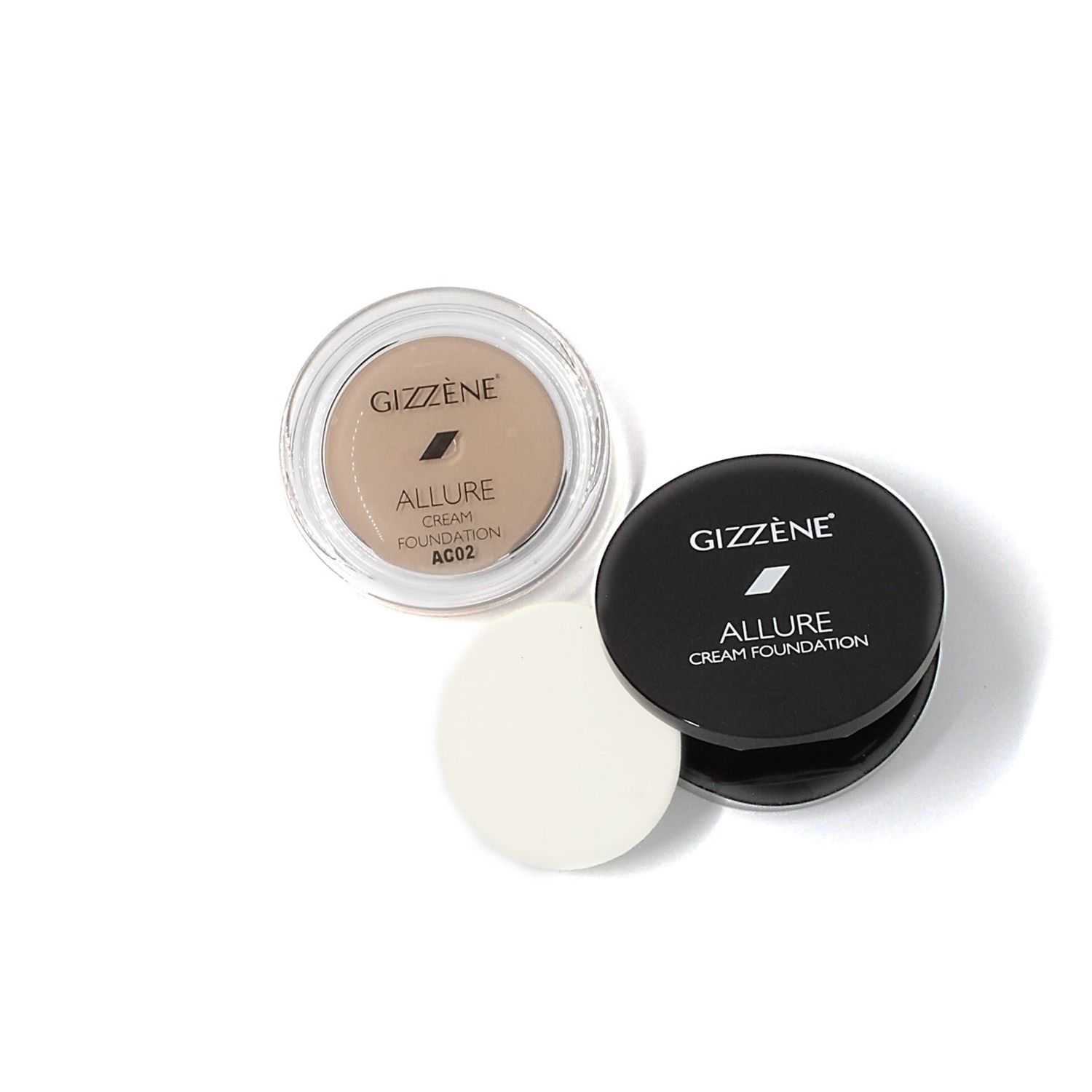 Fond de ten crema Gizzene ALLURE Cream Foundation 02 Desert, 11.5 g fotografia produsului View 2 L