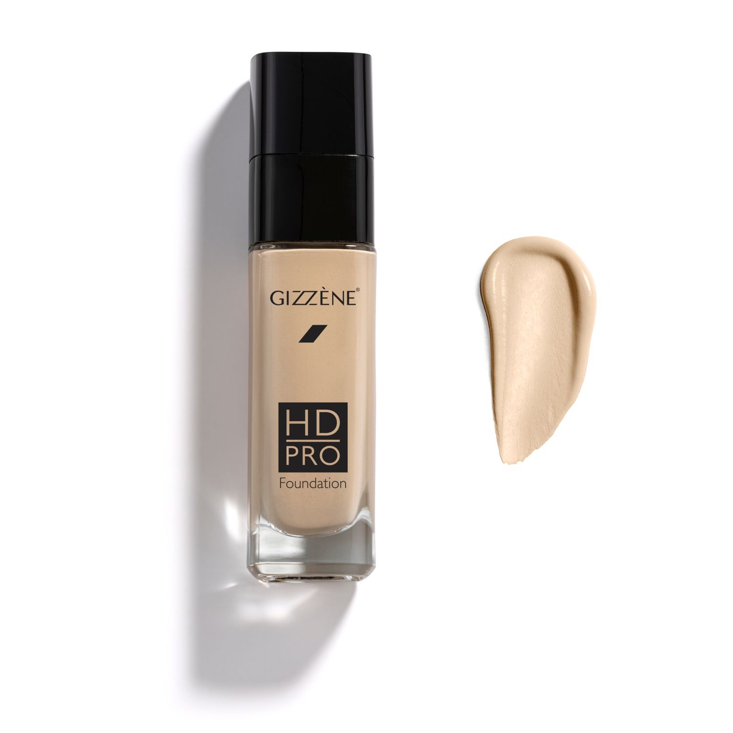 Fond de ten lichid Gizzene HD PRO Foundation PF21 Fair, 30 ml fotografia produsului View 3 L
