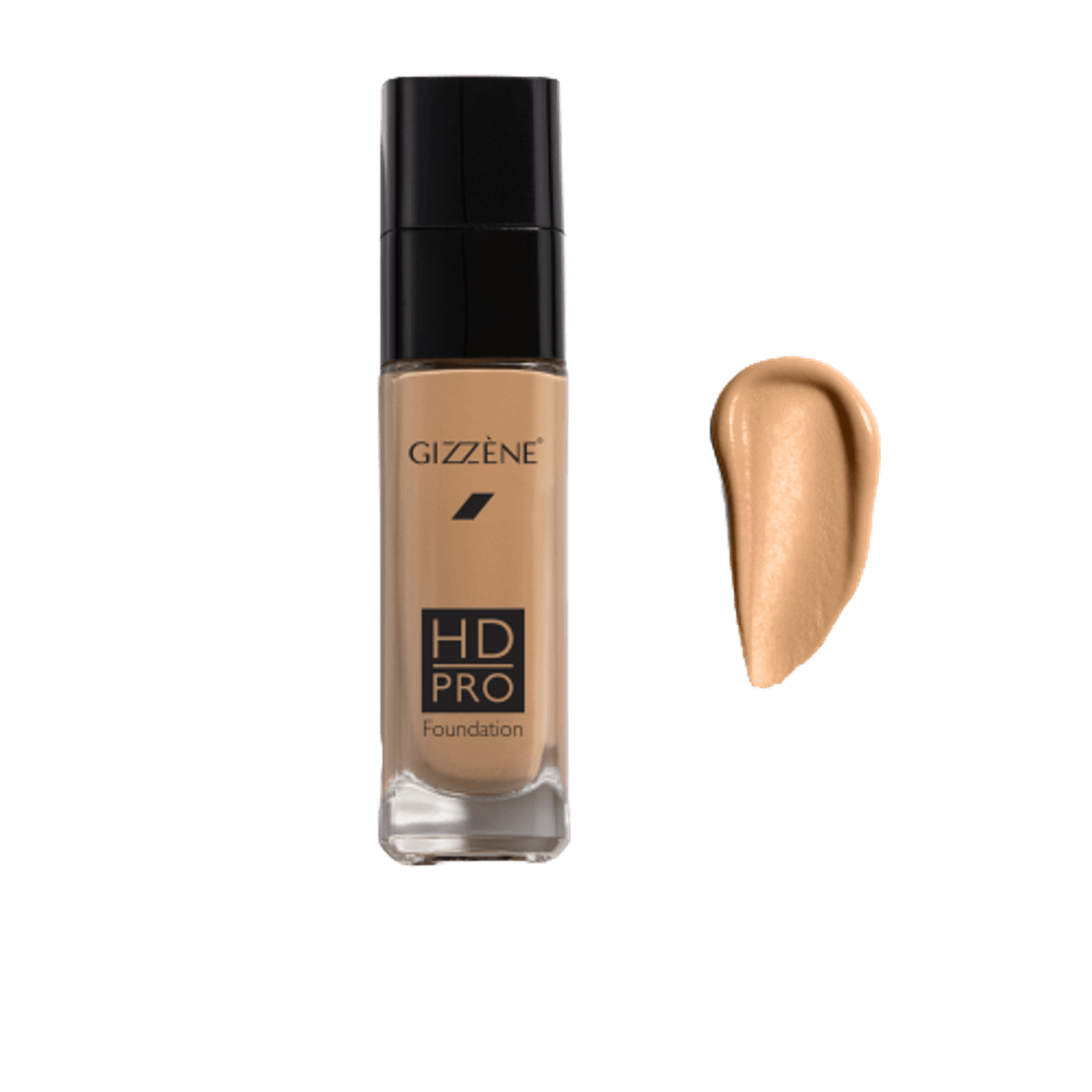Fond de ten lichid Gizzene HD PRO Foundation PF24 Buff, 30 ml fotografia produsului View 3 L