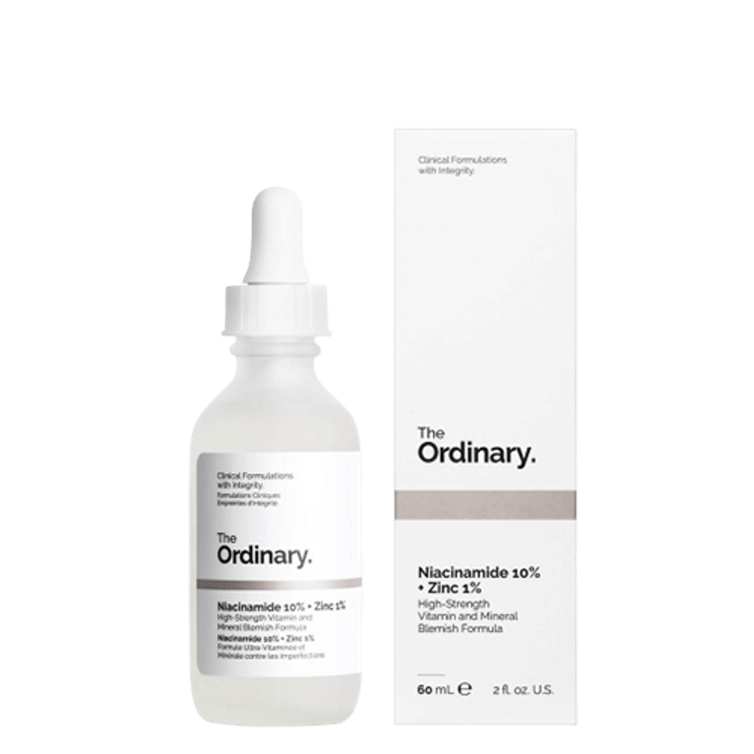 Serum The Ordinary, Niacinamide 10% + Zinc 1% - ser 60 ml fotografia produsului