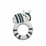 Jucărie pentru dentiție din silicon, Coccorito, Zebra fotografia produsului