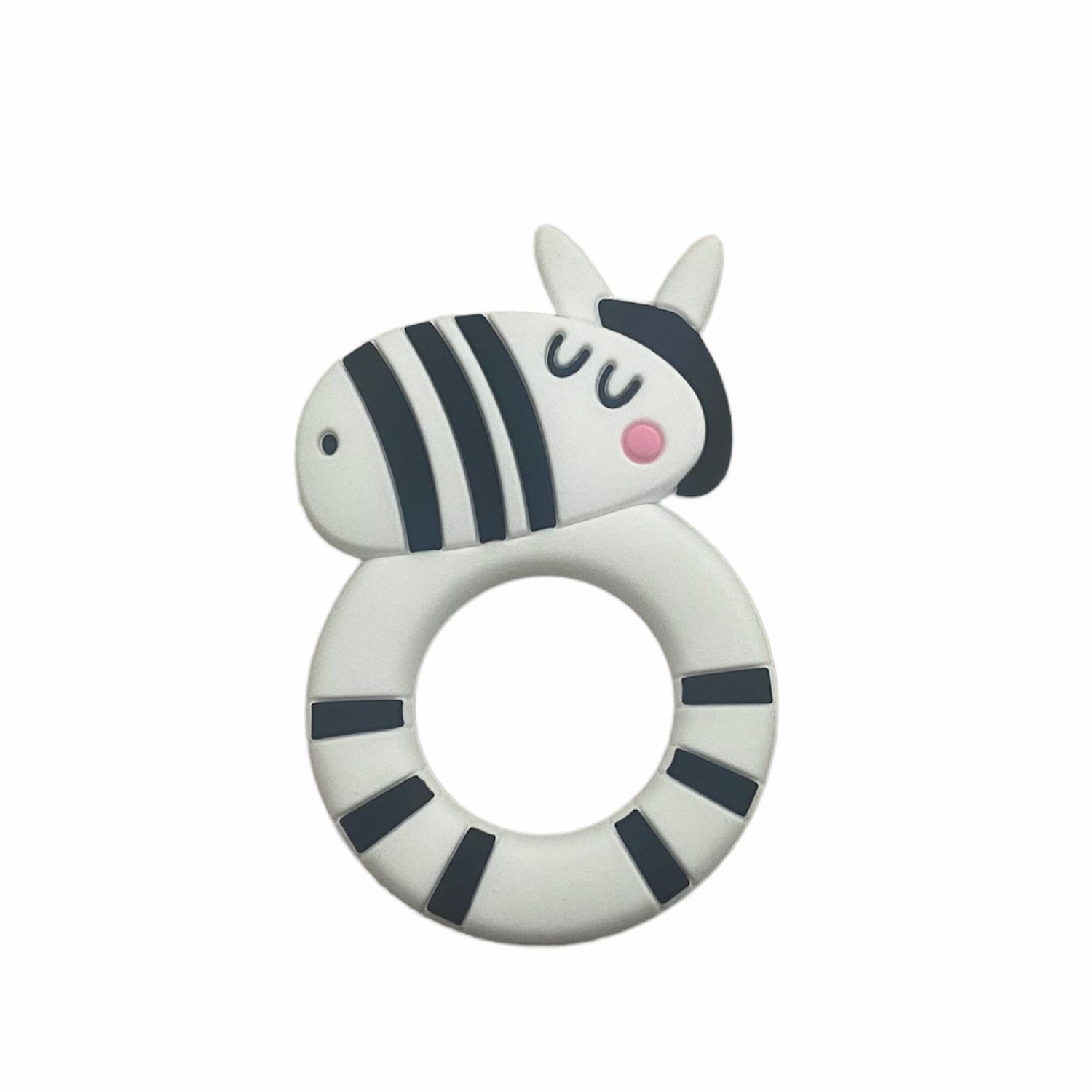 Jucărie pentru dentiție din silicon, Coccorito, Zebra fotografia produsului