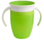 Cana bebe cu manere - Coccorito verde fotografia produsului