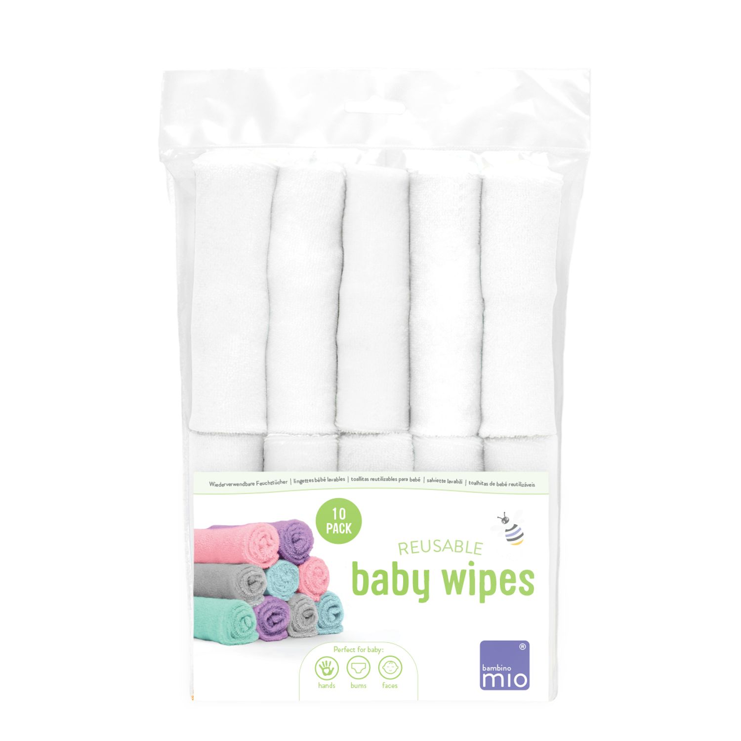 Servetele refolosibile - Bambino Mio Cloud fotografia produsului View 3 L