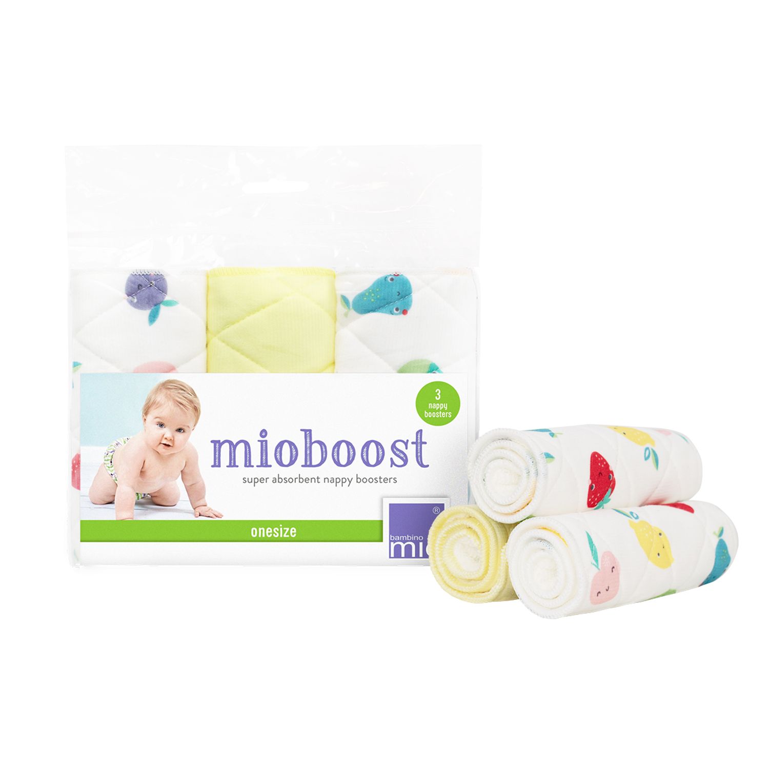 Set 3 inserturi absorbante Mioboost - Bambino Mio Pet Party fotografia produsului View 2 L