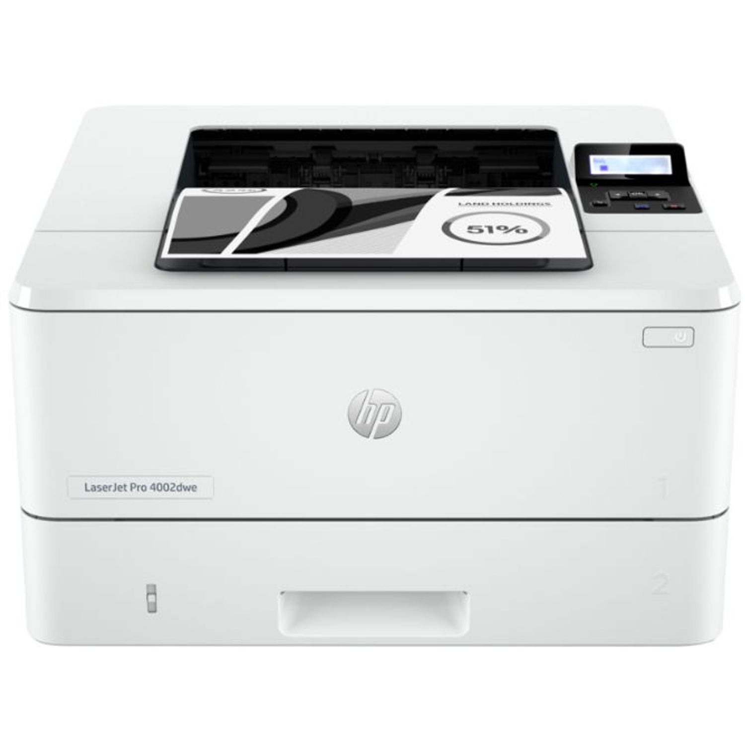 Imprimanta Monocrom HP Plus LaserJet Pro 4002dwe, A4, Duplex, Retea, Wireless (Alb) fotografia produsului View 2 L