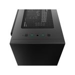 Carcasa Deepcool MACUBE 110, Mini Tower, Tempered Glass (Negru) fotografia produsului View 12 S