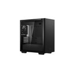Carcasa Deepcool MACUBE 110, Mini Tower, Tempered Glass (Negru) fotografia produsului View 3 S