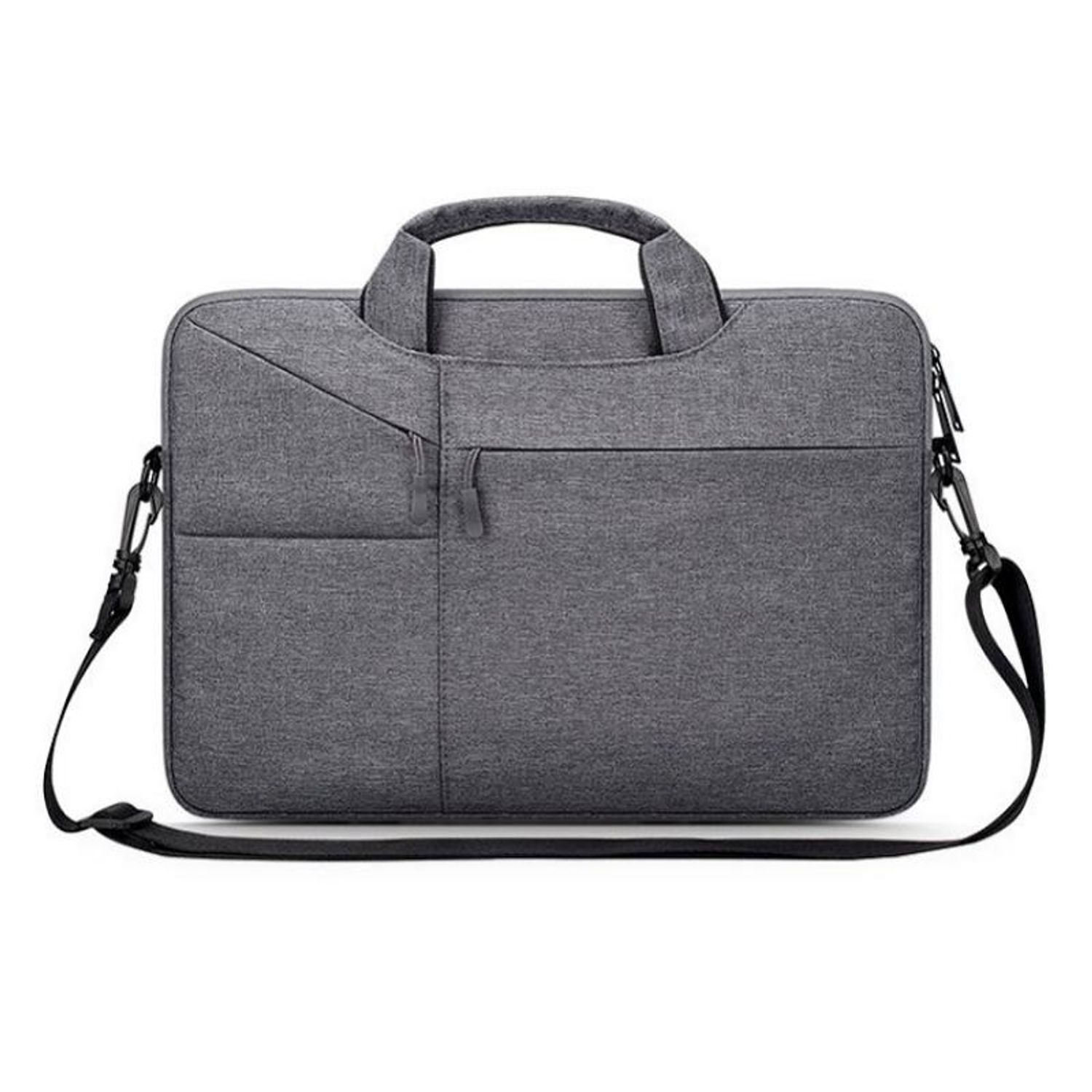 Geanta laptop 14 inch Tech-Protect Pocket Bag Dark Grey fotografia produsului