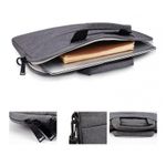 Geanta laptop 14 inch Tech-Protect Pocket Bag Dark Grey fotografia produsului View 3 S