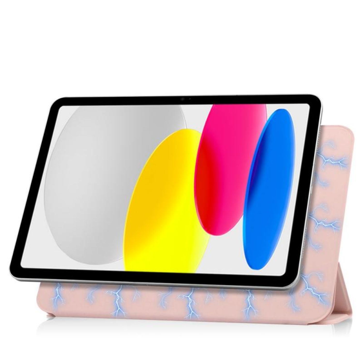 Husa Tech-Protect Smartcase Magnetic compatibila cu iPad 10.9 inch 2022 Pink fotografia produsului View 8 L
