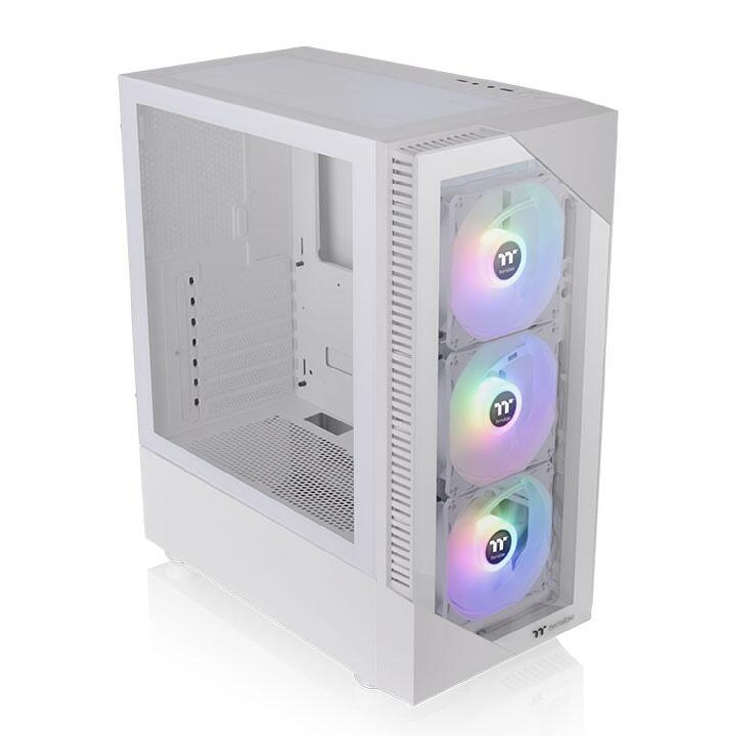 Carcasa Thermaltake View 200 Tempered Glass, aRGB Snow fotografia produsului View 5 L