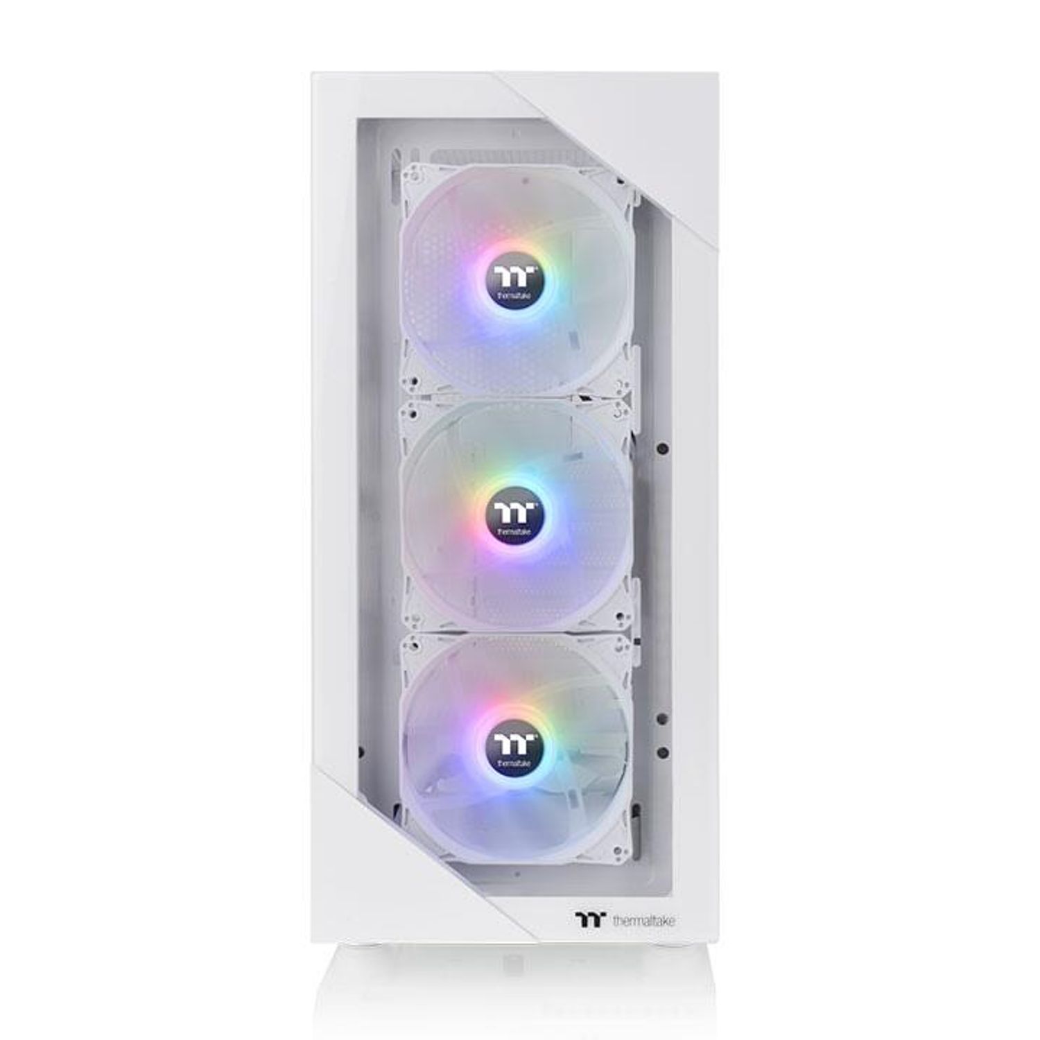 Carcasa Thermaltake View 200 Tempered Glass, aRGB Snow fotografia produsului View 2 L