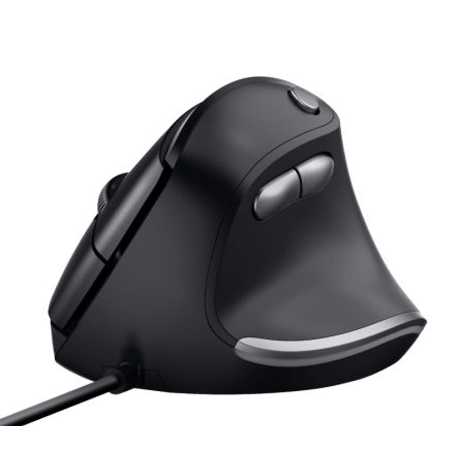 Mouse Trust Bayo Vertical, USB, Ergonomic (Negru) fotografia produsului View 3 L